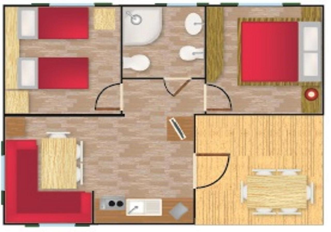 Villa Al Mare Camping - 4 Stelle คาวัลลิโน-เตรปอร์ติ ภายนอก รูปภาพ