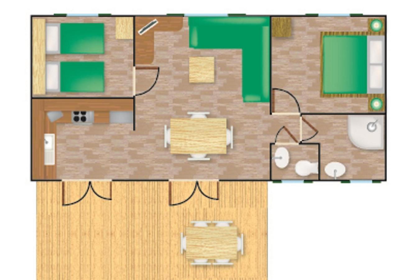 Villa Al Mare Camping - 4 Stelle คาวัลลิโน-เตรปอร์ติ ภายนอก รูปภาพ