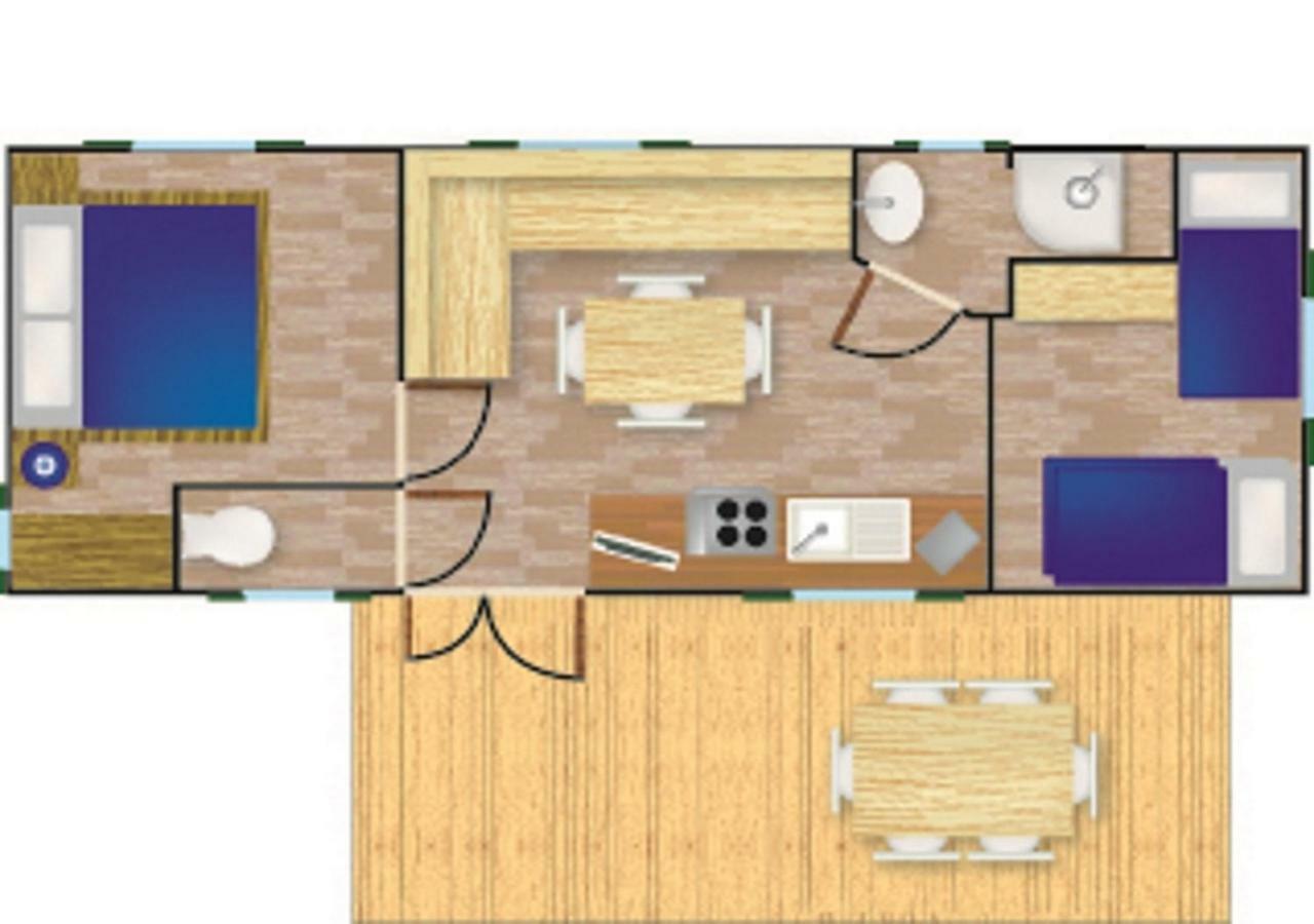 Villa Al Mare Camping - 4 Stelle คาวัลลิโน-เตรปอร์ติ ภายนอก รูปภาพ