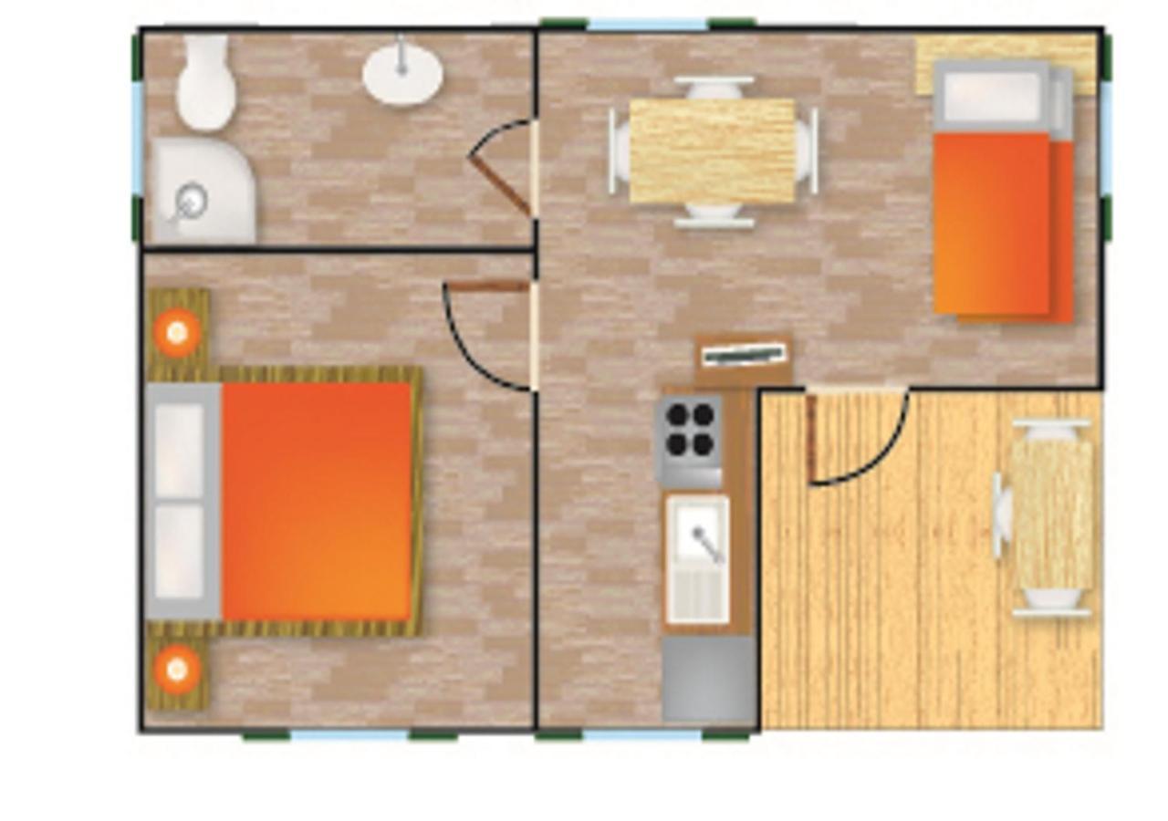 Villa Al Mare Camping - 4 Stelle คาวัลลิโน-เตรปอร์ติ ภายนอก รูปภาพ